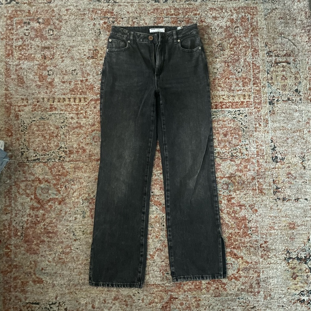 Garage Denim black high waisted pants